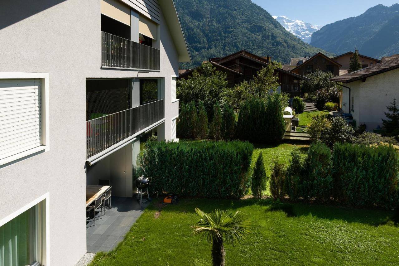 Schoene Parterrewohnung In Matten Matten bei Interlaken Exterior foto